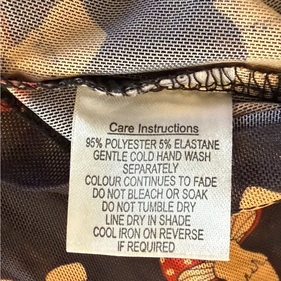 Dangerfield Mushroom Mesh Top Women’s Size 8 - Picture 10 of 16